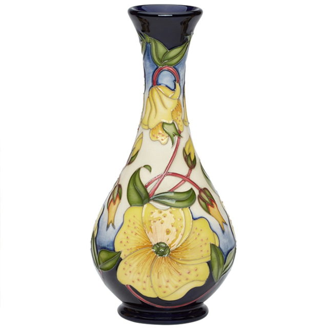 Yellow Shrine Vase YELL806 Moorcroft