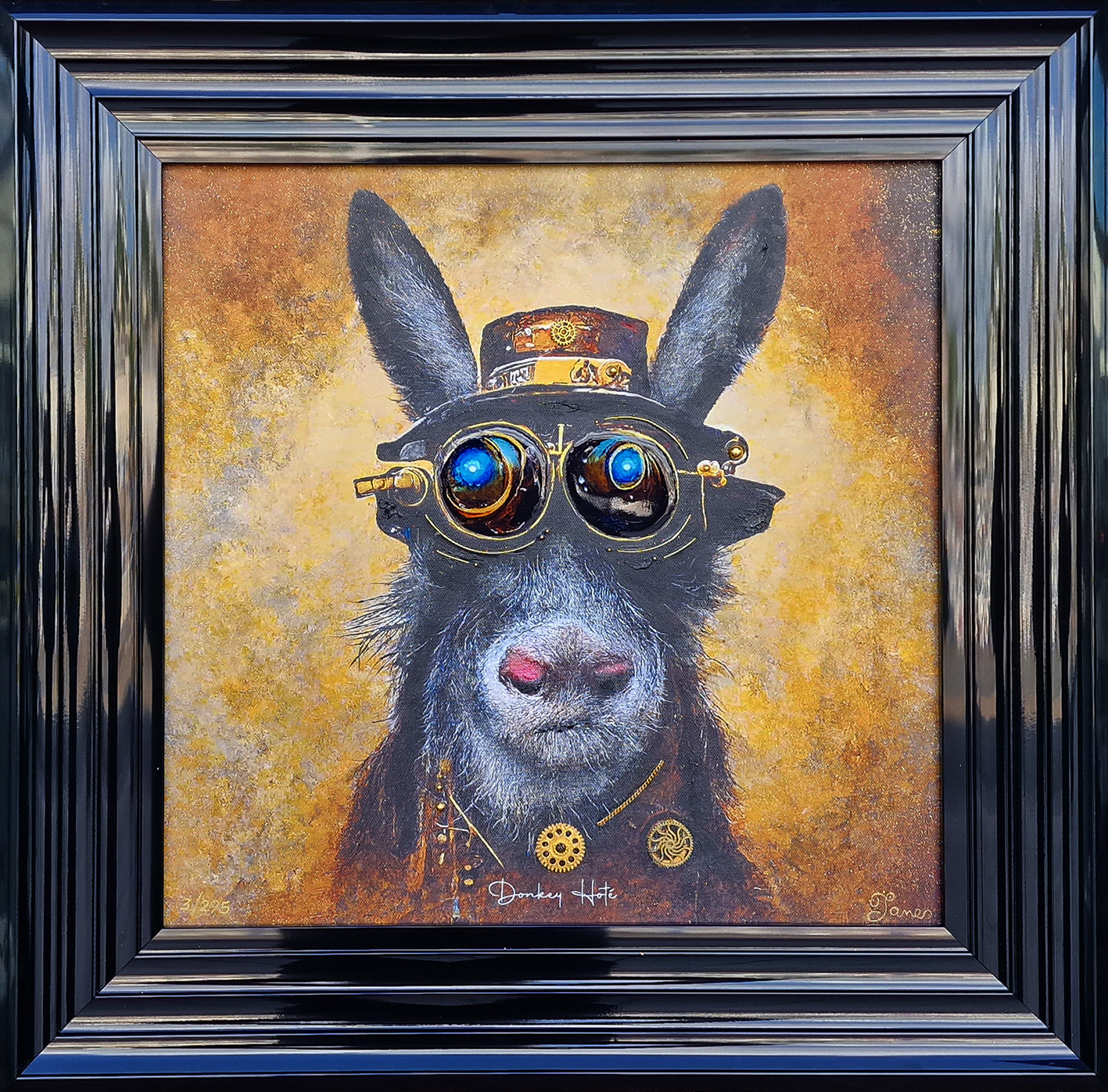 Donkey Hote by James | 3D hand embellishments