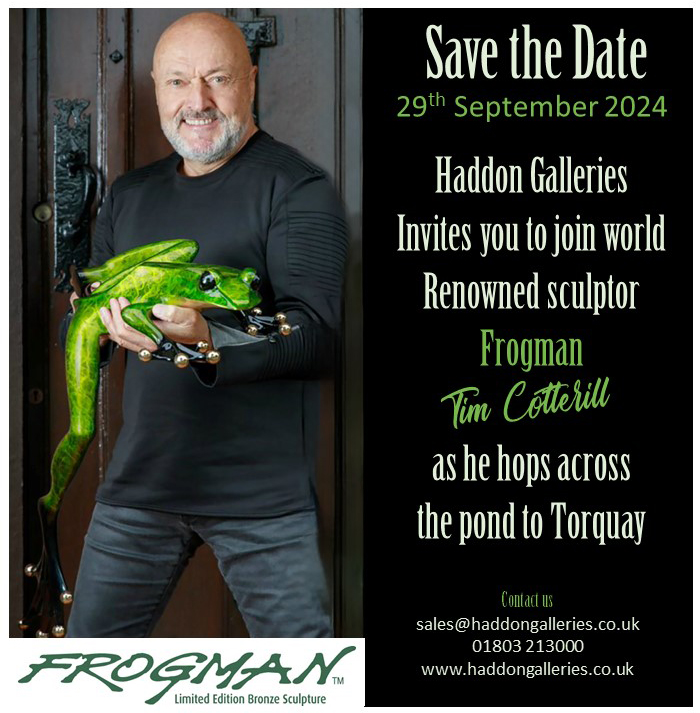 Frogman Tim Cotterill Meet Haddon Galleries