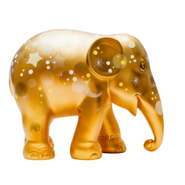 Sparkling Celebration Gold R Elephant Parade