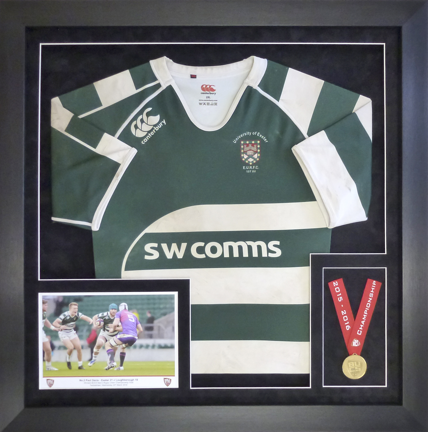 Rugby Shirt Framing