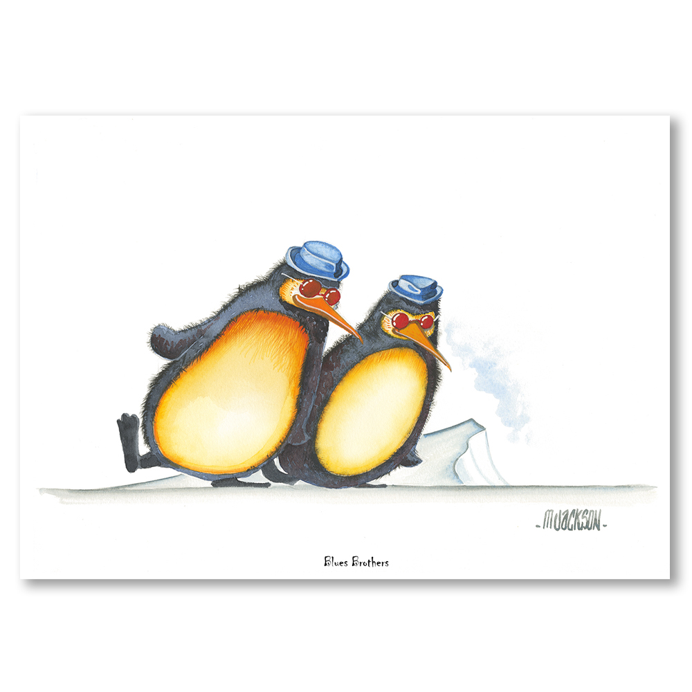 Penguins-blues-brothers-mike-jackson-art