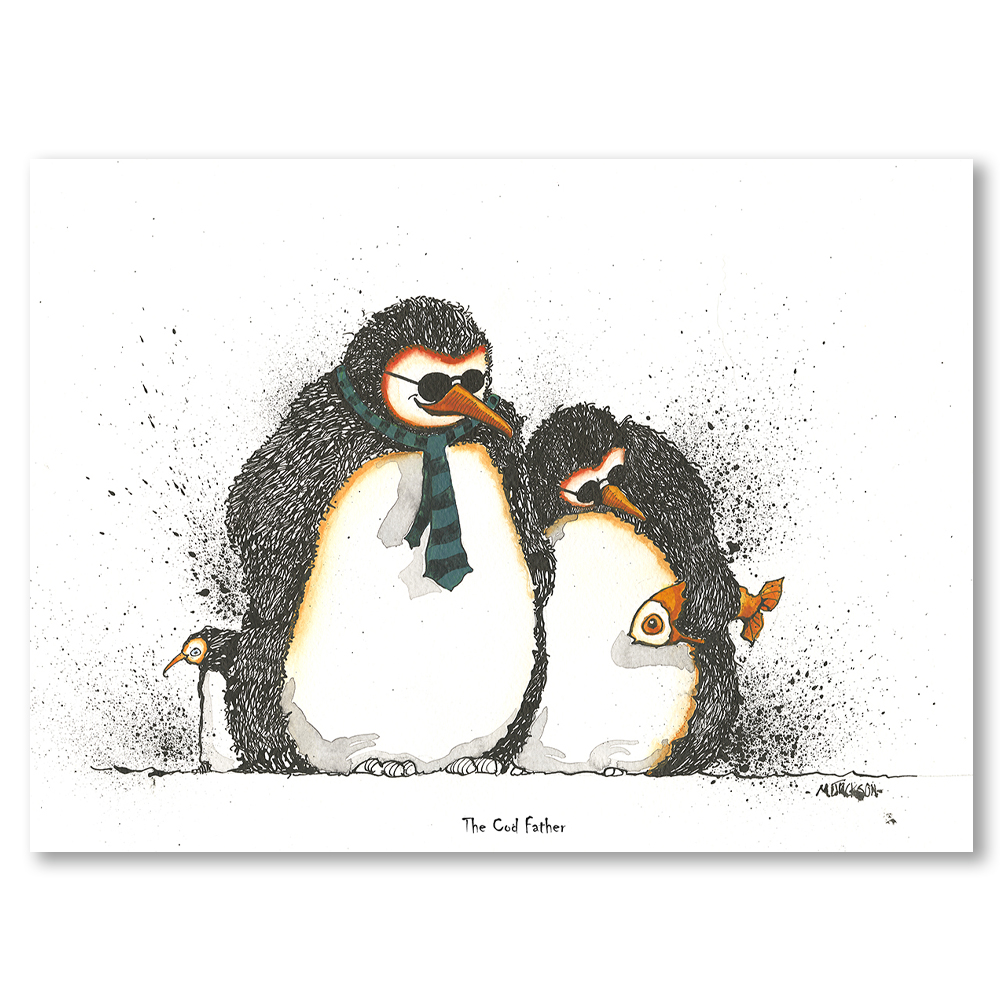 Penguins-the-codfather-mike-jackson-art