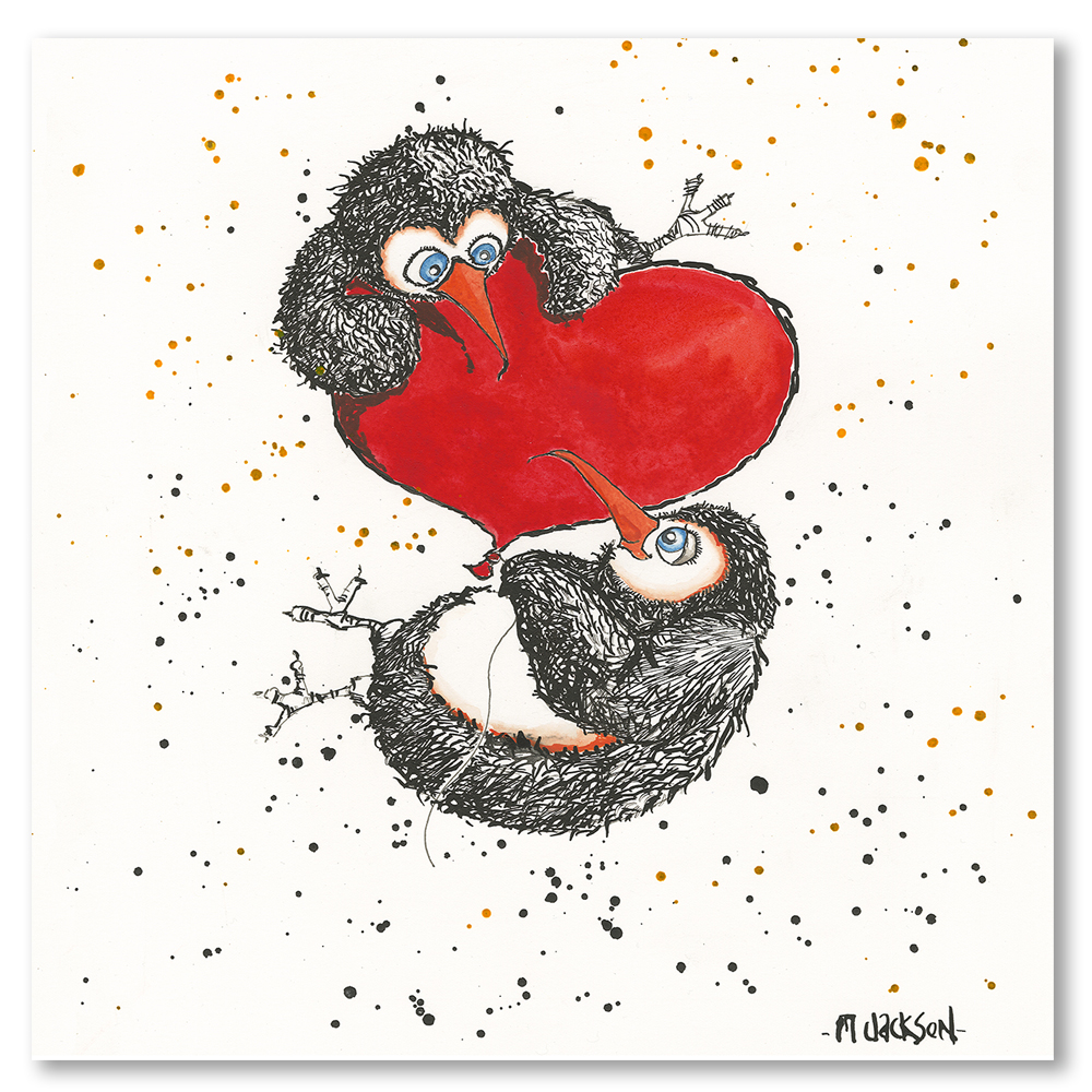 Penguins-your-love-keeps-lifting-me-higher-mike-jackson-art