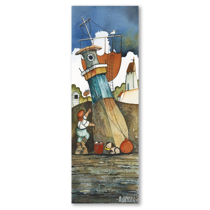 sailors-my-little-helper-mike-jackson-art-framed-wall-art-print