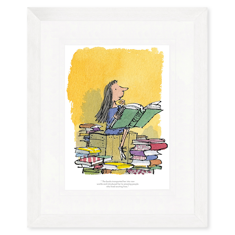 The-Books-Transported-Her-Roald-Dahl-Quentin-Blake-wall-art-collectors-limited-editions-framed