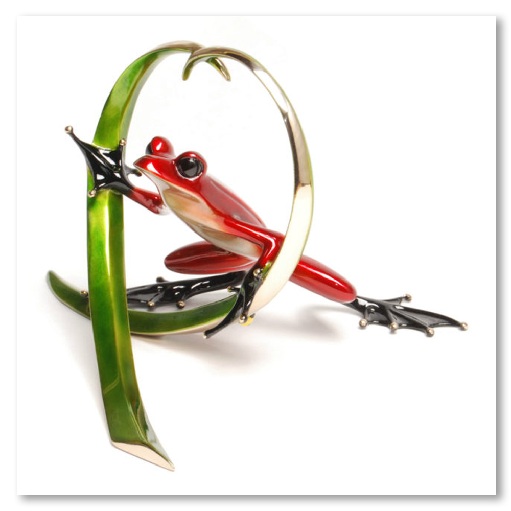 arrow-frogman-solid-bronze-frogs-tim-cotterill