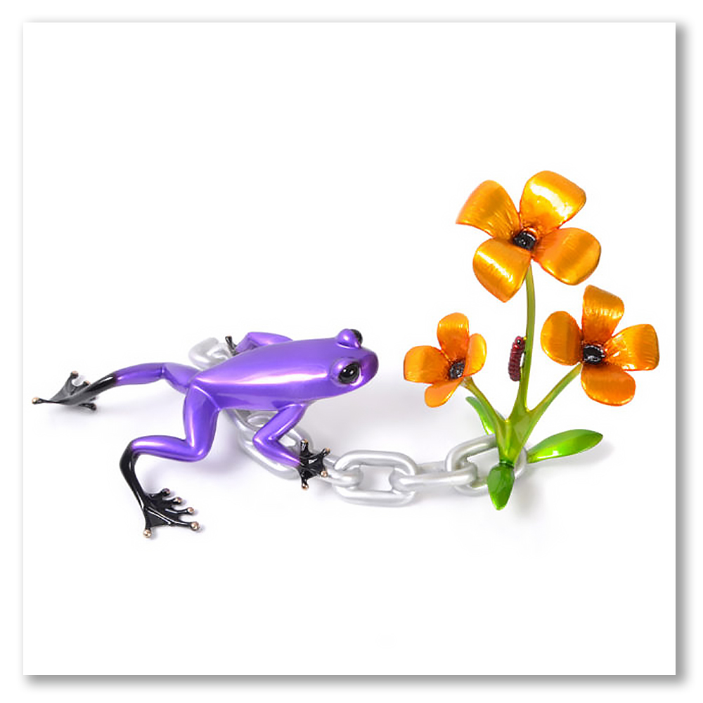 california-gold-frogman-solid-bronze-frogs-tim-cotterill