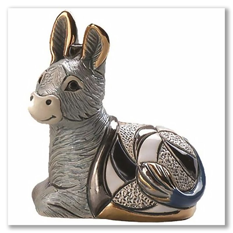 donkey-gold-leaf-sculptures-de-rasa-ceramics-figurines-collectable