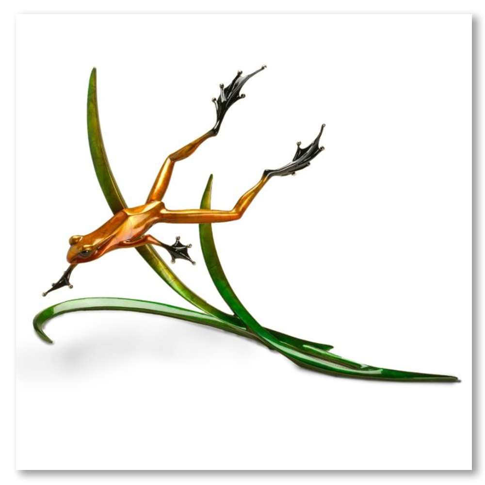 free-spirit-frogman-solid-bronze-frogs-tim-cotterill