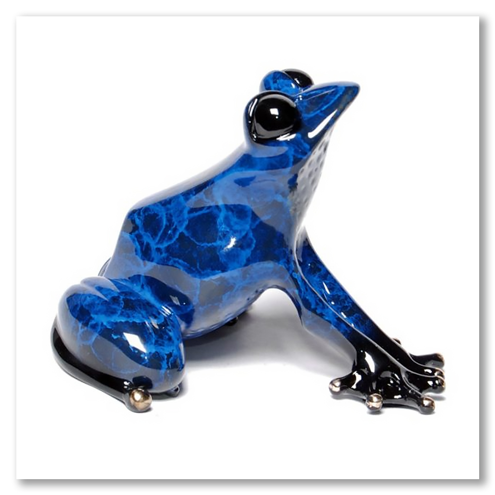 indigo-frogman-solid-bronze-frogs-tim-cotterill