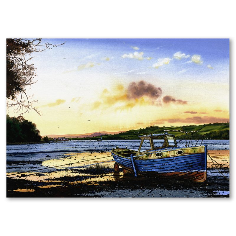 low-tide-john-skinner-art-river-teign-riverscape-framed-print-wall-art