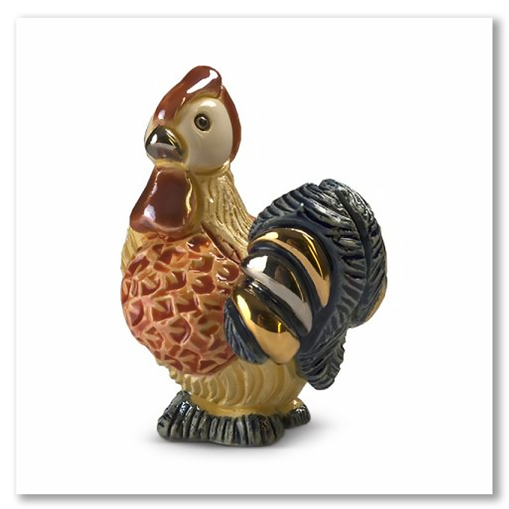 mini-rooster-gold-leaf-sculptures-de-rasa-ceramics-figurines-collectable