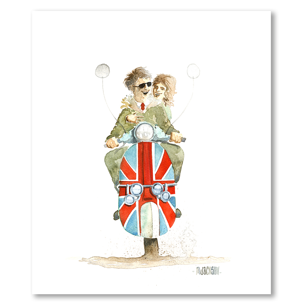 mods-day-trippers-mike-jackson-art