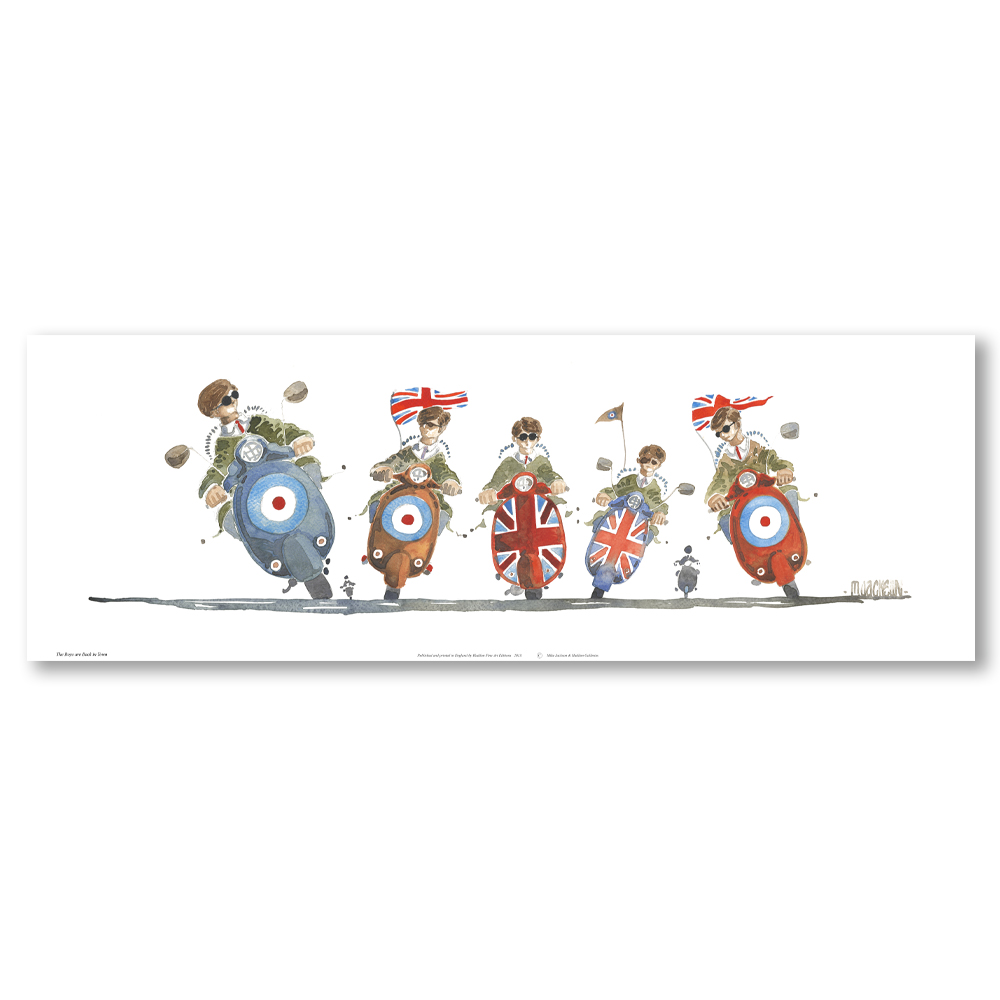 mods-the-boys-are-back-in-town-mike-jackson-art