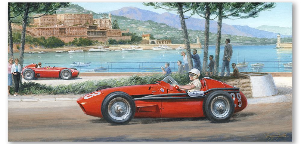 moss-maserati-monaco-magic-tony-smith-art-motor-sport-Stirling-Moss-framed-wall-art-print