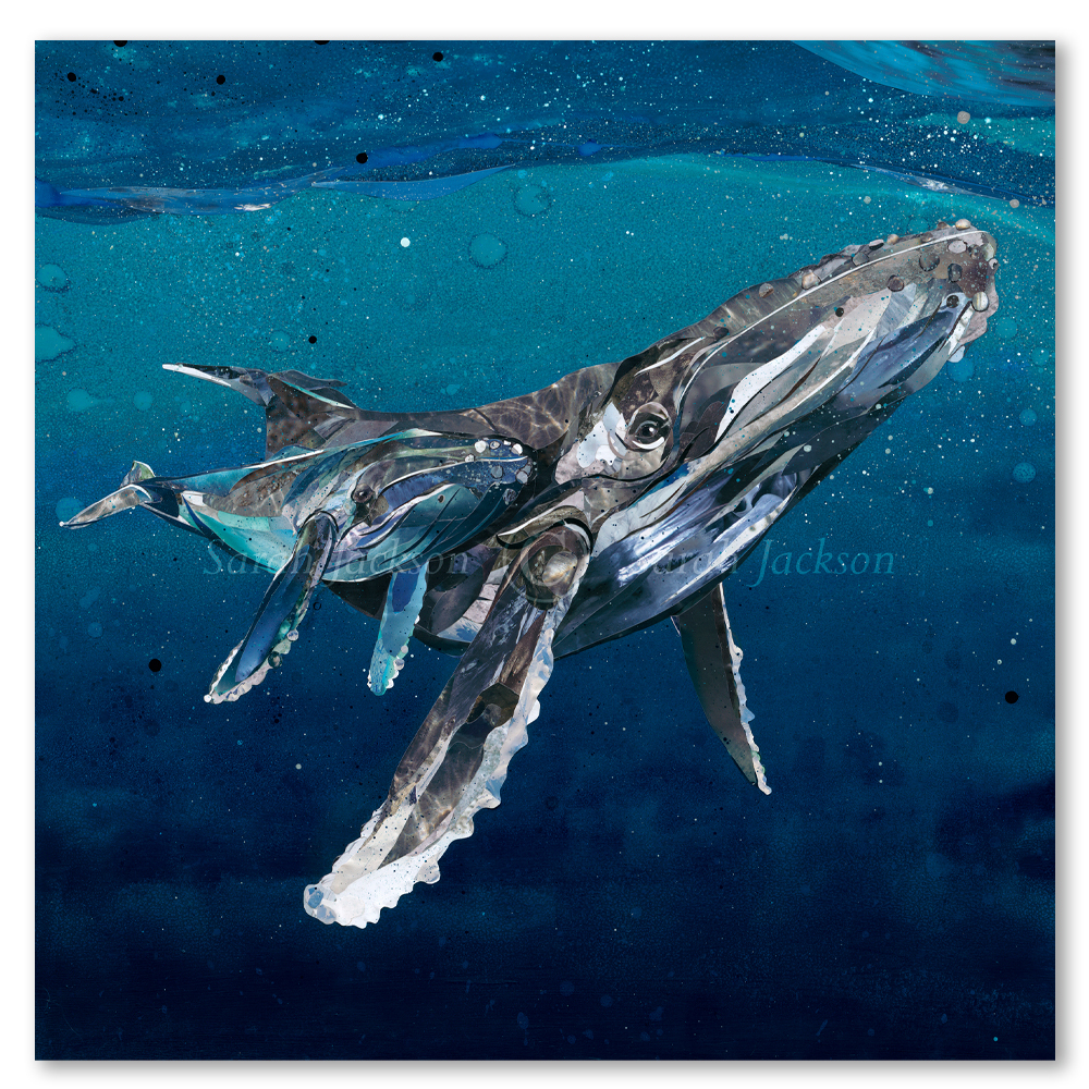 mothers-song-sarah-jackson-art-whales-framed-wall-art-print