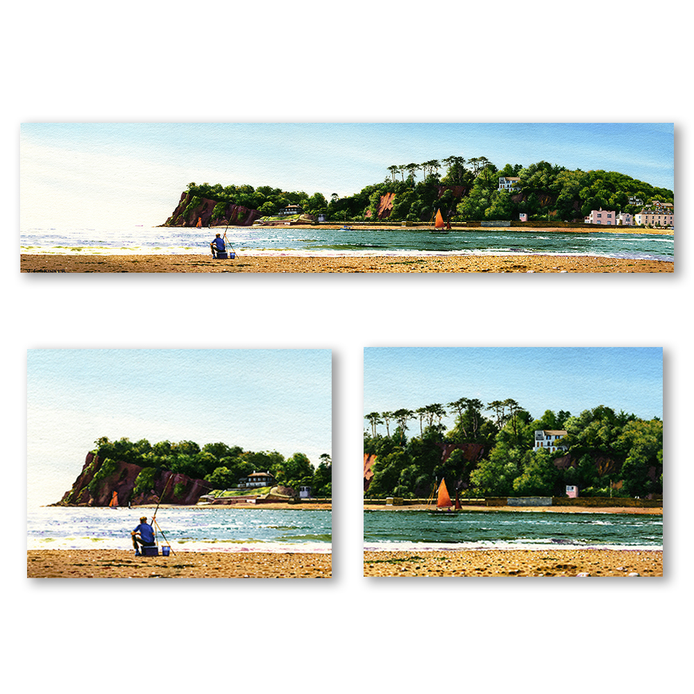 my-favourite-spot-shaldon-river-teign-john-skinner-art-river-teign-framed-print-wall-art