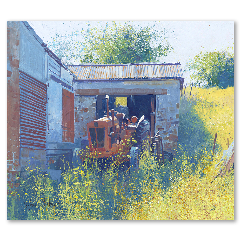 out-to-grass-richard-thorn-art-landscape-nature-riverscape-seascapes-framed-wall-art-prints-devon-cornwall-woodland-english-countryside-limited-edition