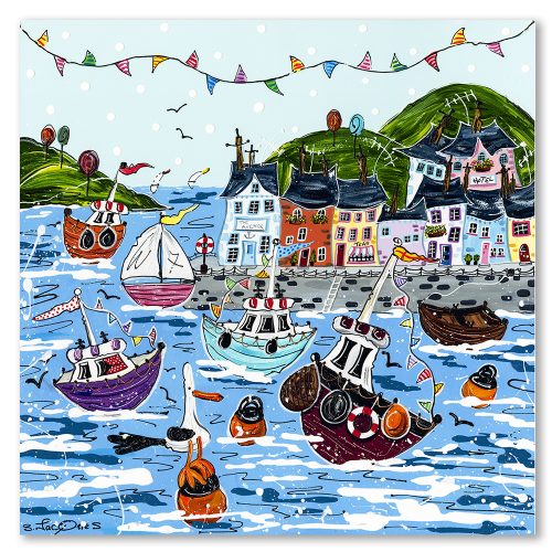 The Anchor Or-A Cup Of Tea Stephanie Jacques framed wall art print