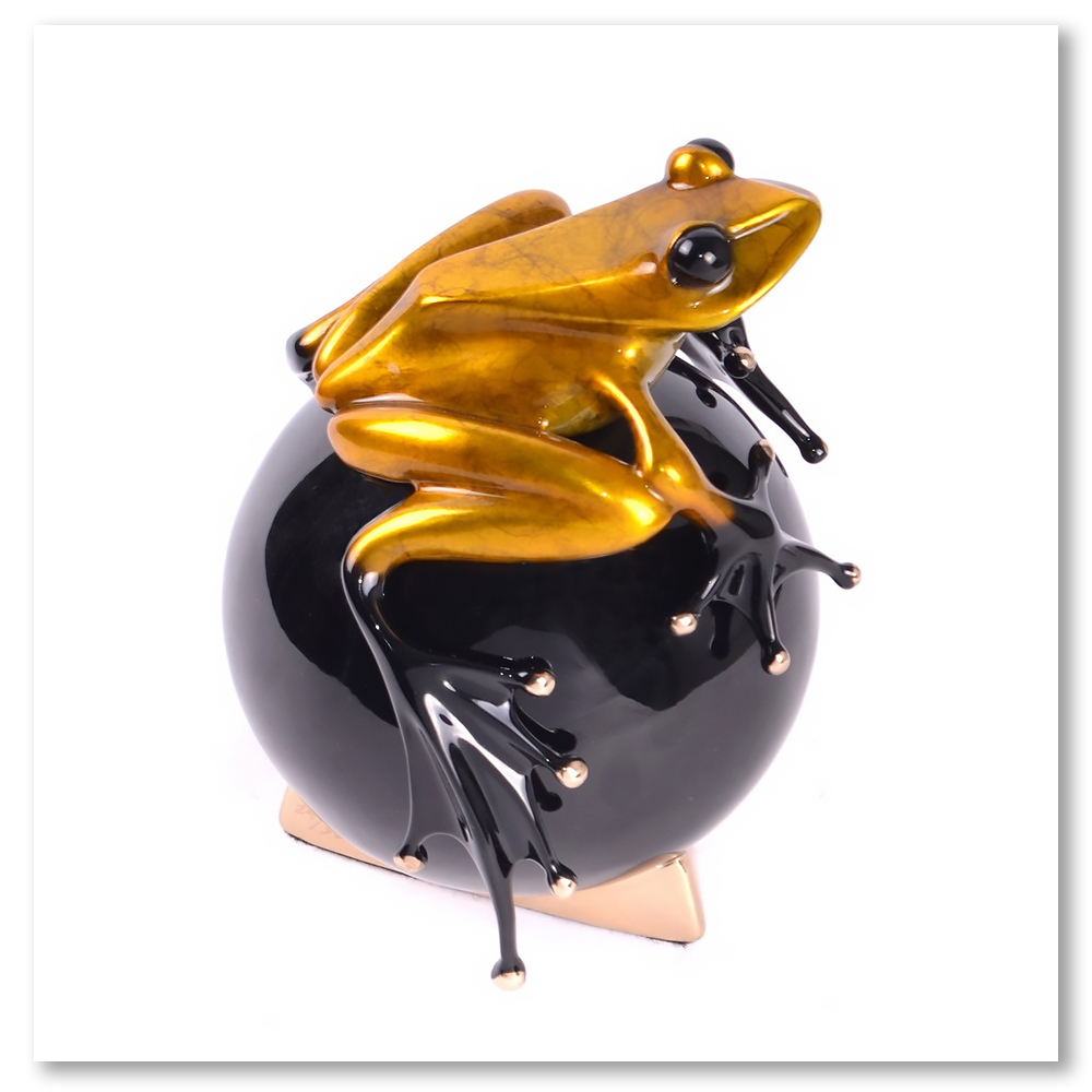 belle-of-the-ball-frogman-solid-bronze-frogs-tim-cotterill