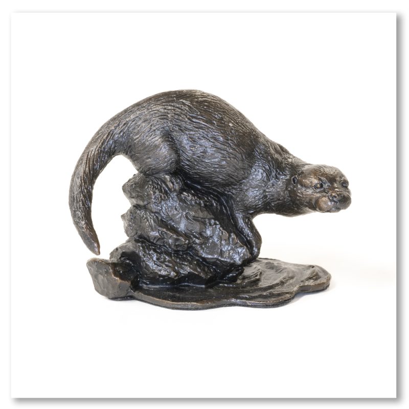 otter-richard-cooper-bronze-sculptures