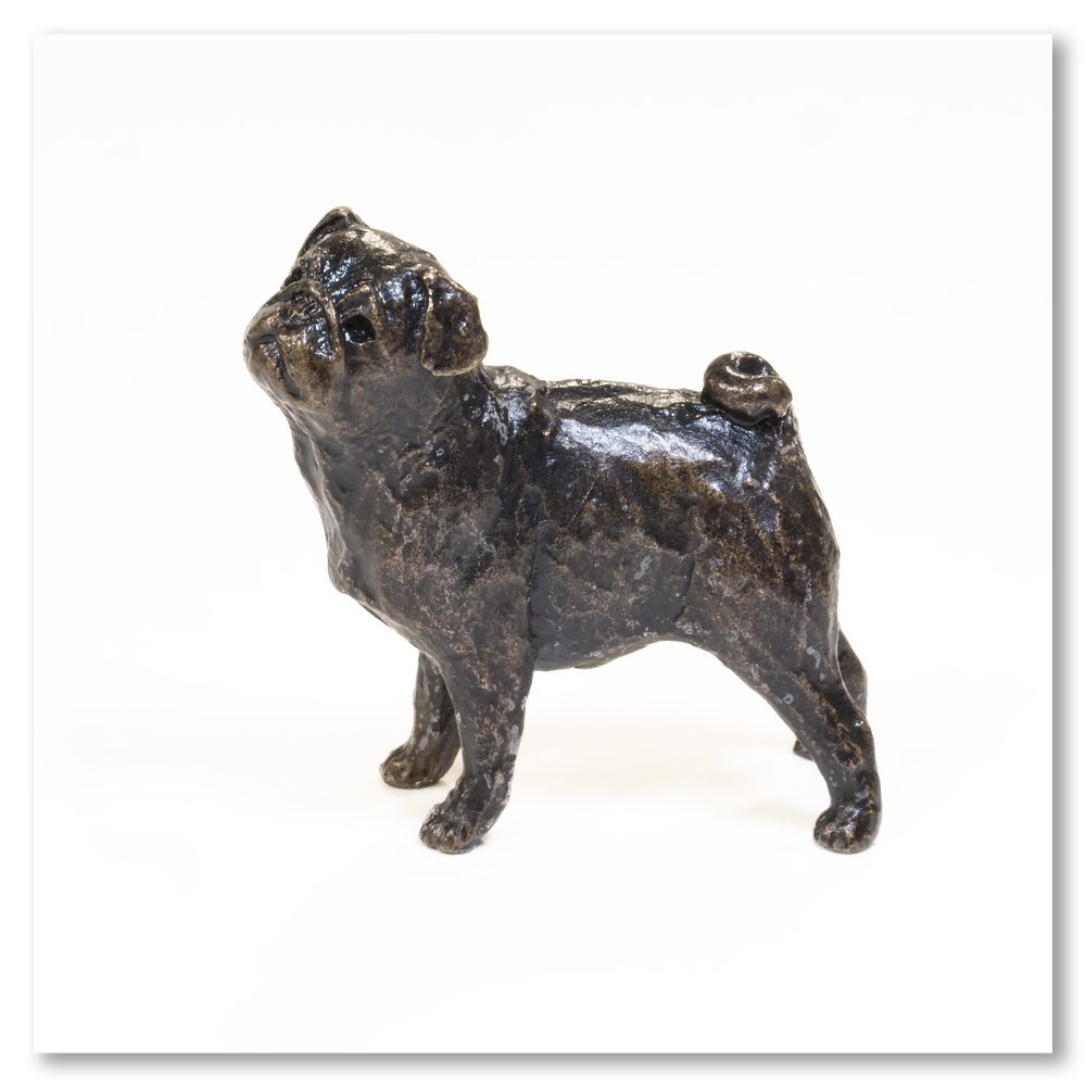 pug-richard-cooper-bronze-sculptures