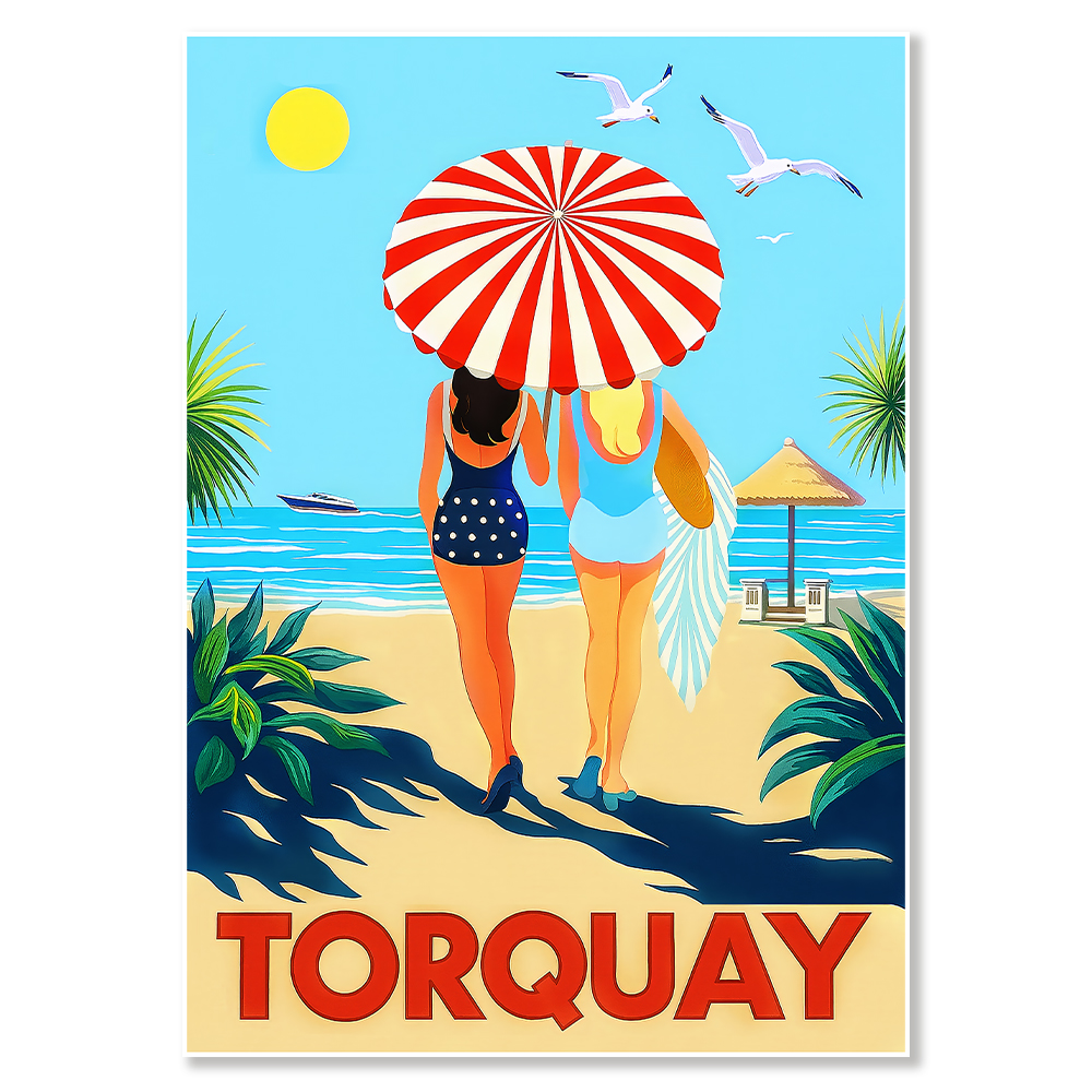 0005-george-torquay-english-riviera-vintage-poster-prints-framed