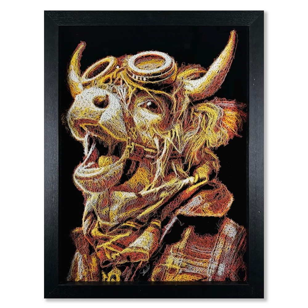 Beefy-Glen-highland-cow-scribble-zalini-art