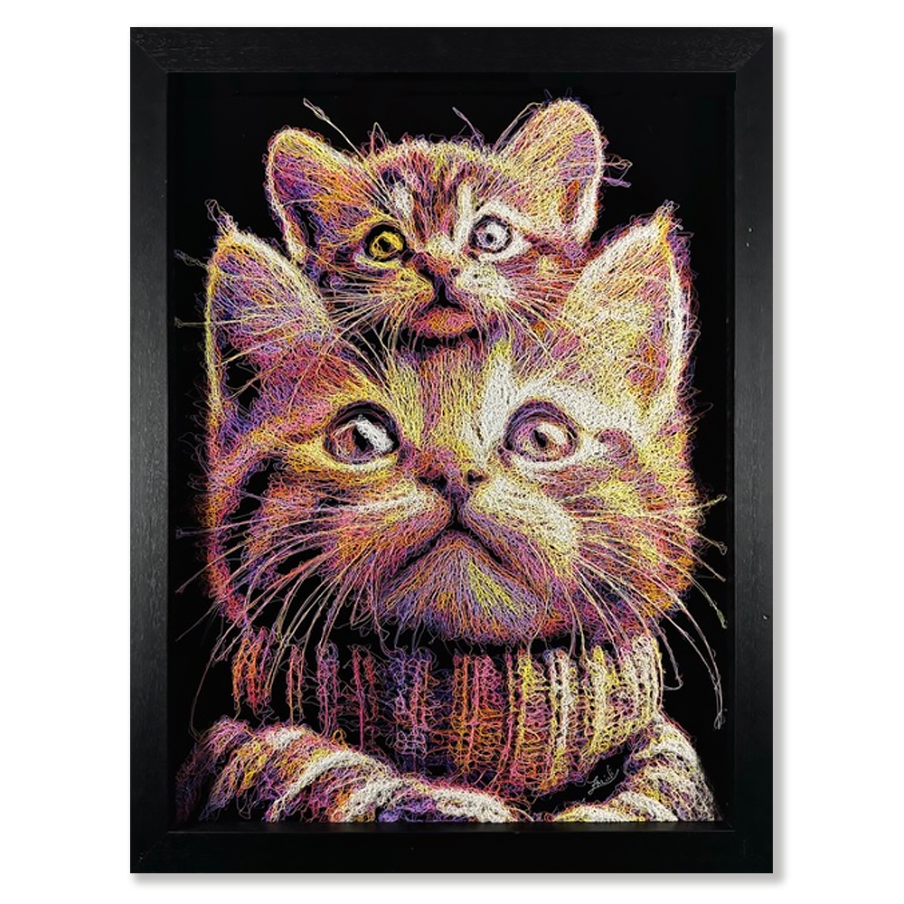 room-for-a-little-one-kitten-cat-scribble-zalini-art-framed