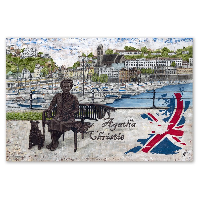 the-queen-of-crime-limited-edition-wall-art-print-natallia-price-framed