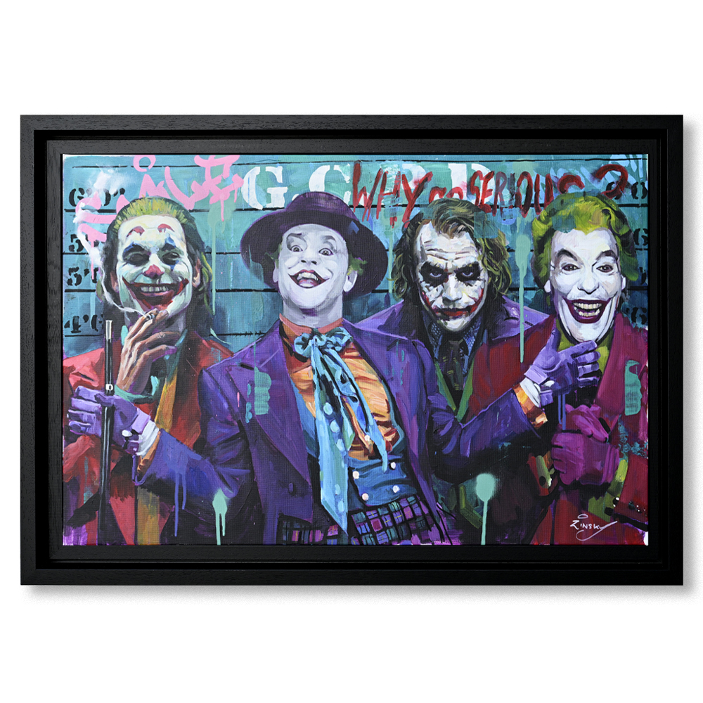 Smiles-of-Madnes-canvas-print-painting-Zinski-art