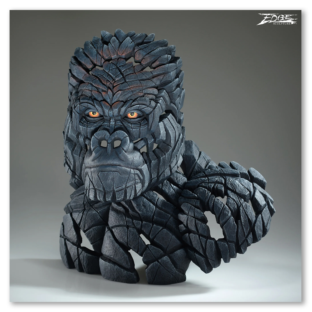mountain-gorilla-bust-edge-sculpture-matt-Buckley