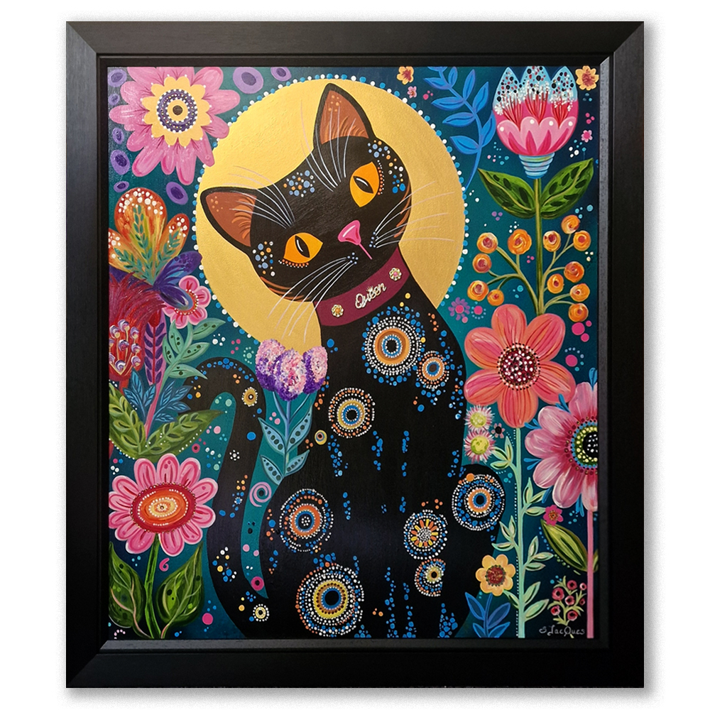 Golden-Eyes-original-painting-by-Stephanie-Jacques-art