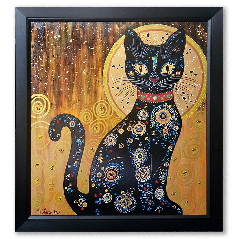 Golden-Eyes-original-painting-by-Stephanie-Jacques-art