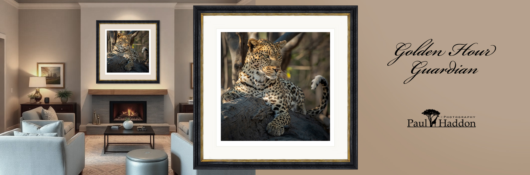 Golden-hour-guardian-Paul-Haddon-Wildlife-Photography-framed-wall-art