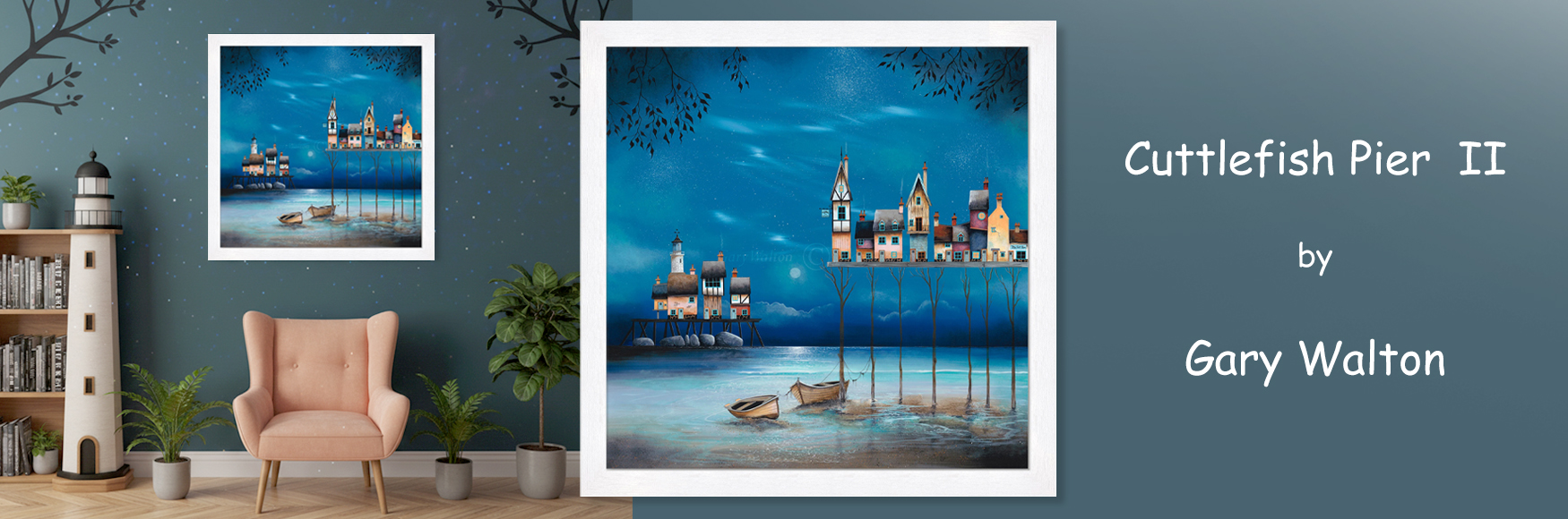Gary-Walton-art-Cuttlefish-Pier-framed