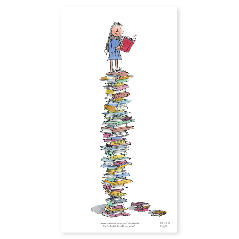 Ive-Finished-al-the-Childrens-Books-Roald-Dahl-Quentin-Blake-wall-art-collectors-limited-editions