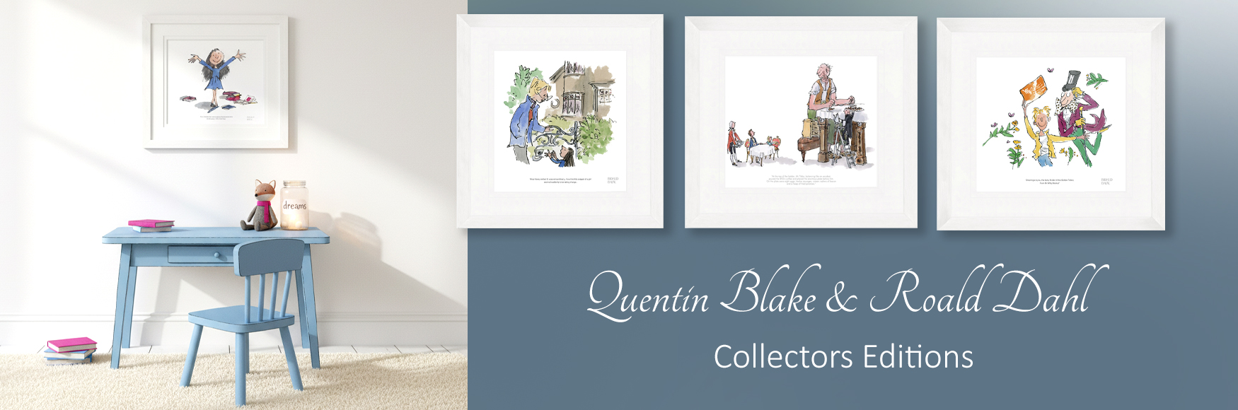 Quentin-Blake-Roald-Dahl-limited-editions-framed