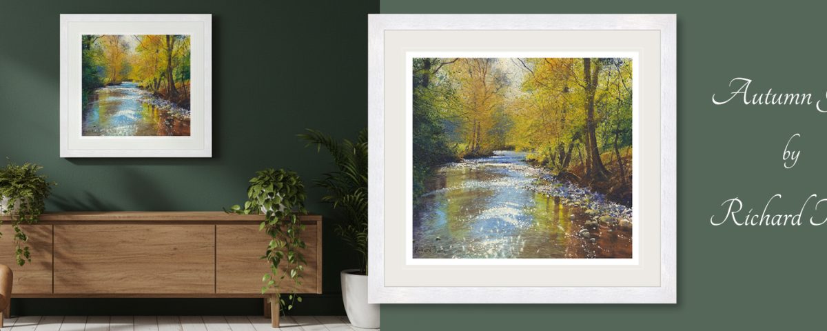 Richard Thorn-Autumn Gold Framed Print