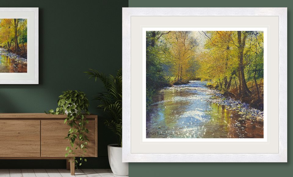 Richard Thorn-Autumn Gold Framed Print