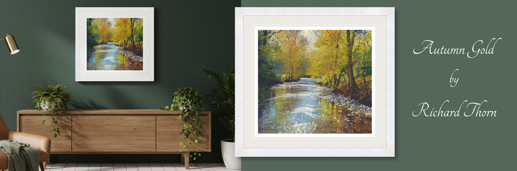 Richard-Thorn-Autumn-Gold-Framed-Print
