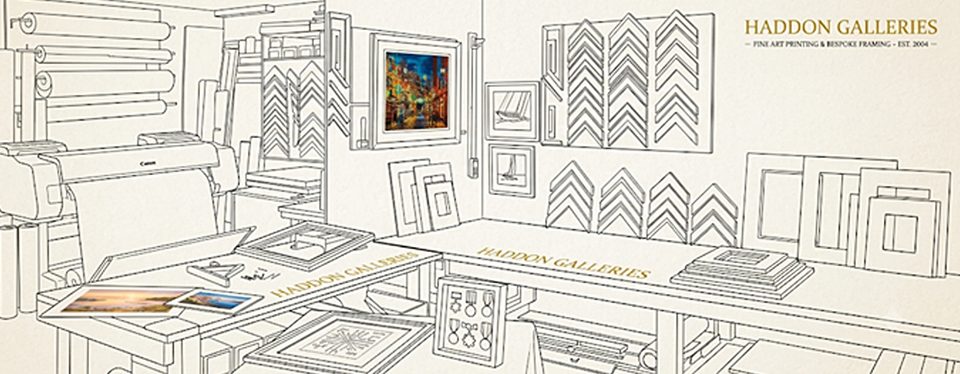 Picture Framing Printing Services Haddon Galleries Torquay Devon