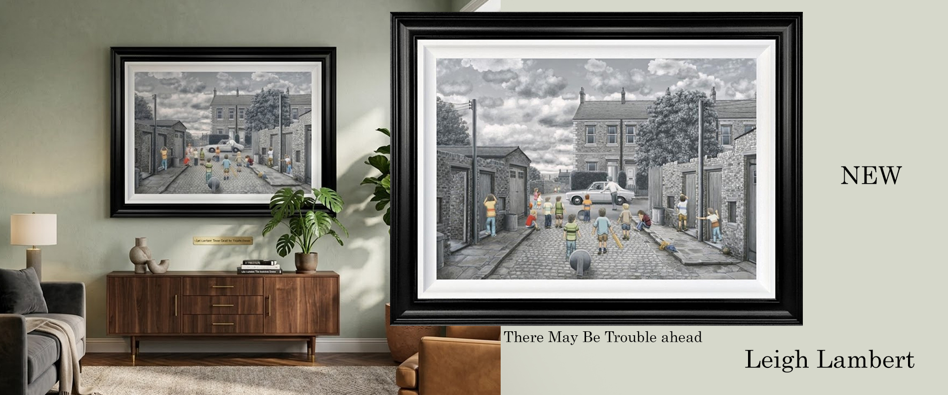 Leigh Lambert There Must Be Trouble Ahead New Haddon Galleries