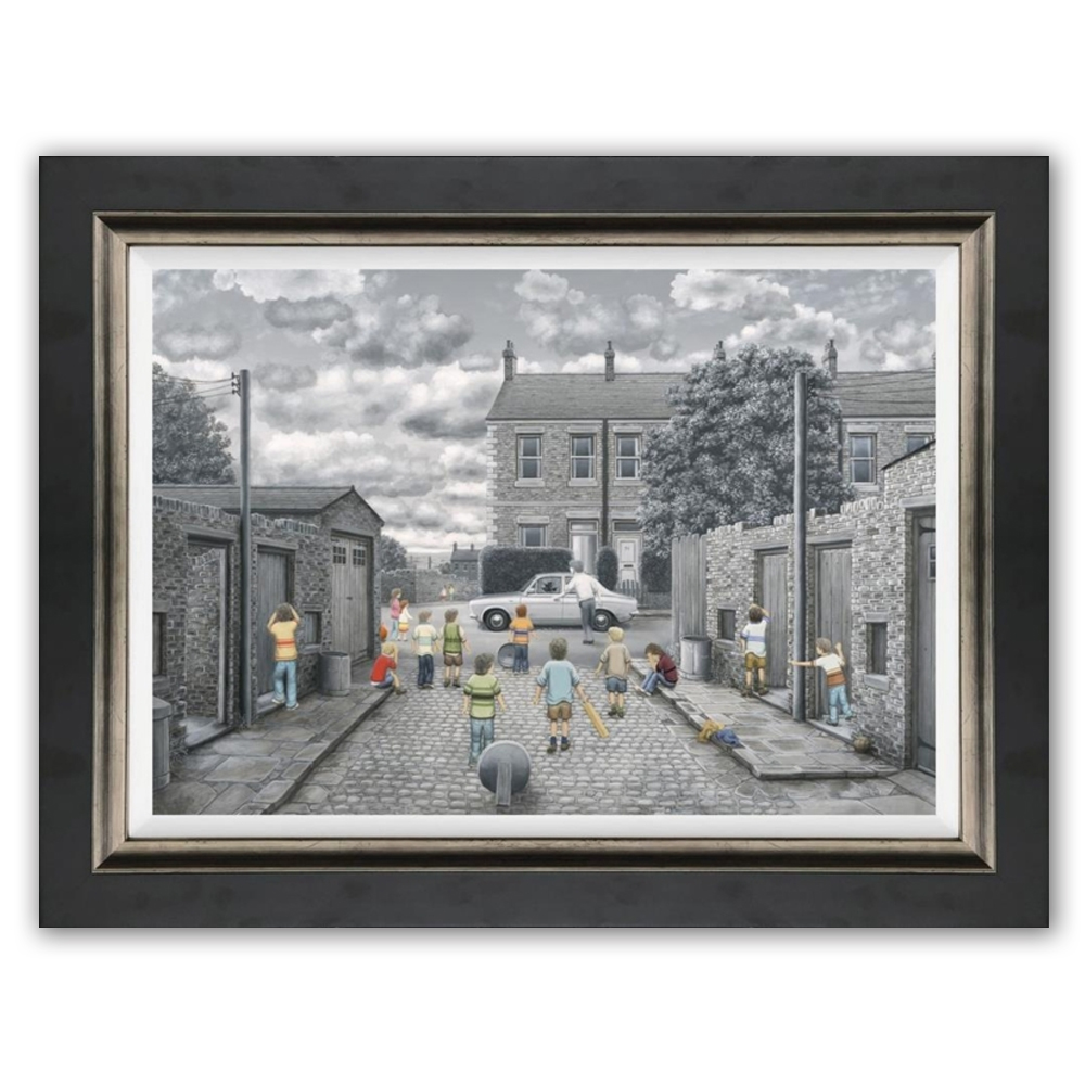 There May be Trouble Ahead giclee on canvas board Standard leigh lambert Haddon Galleries