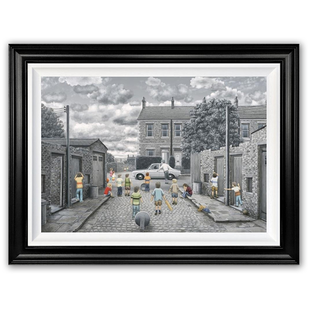 There May be Trouble Ahead giclee on canvas board Leigh Lambert Haddon Galleries