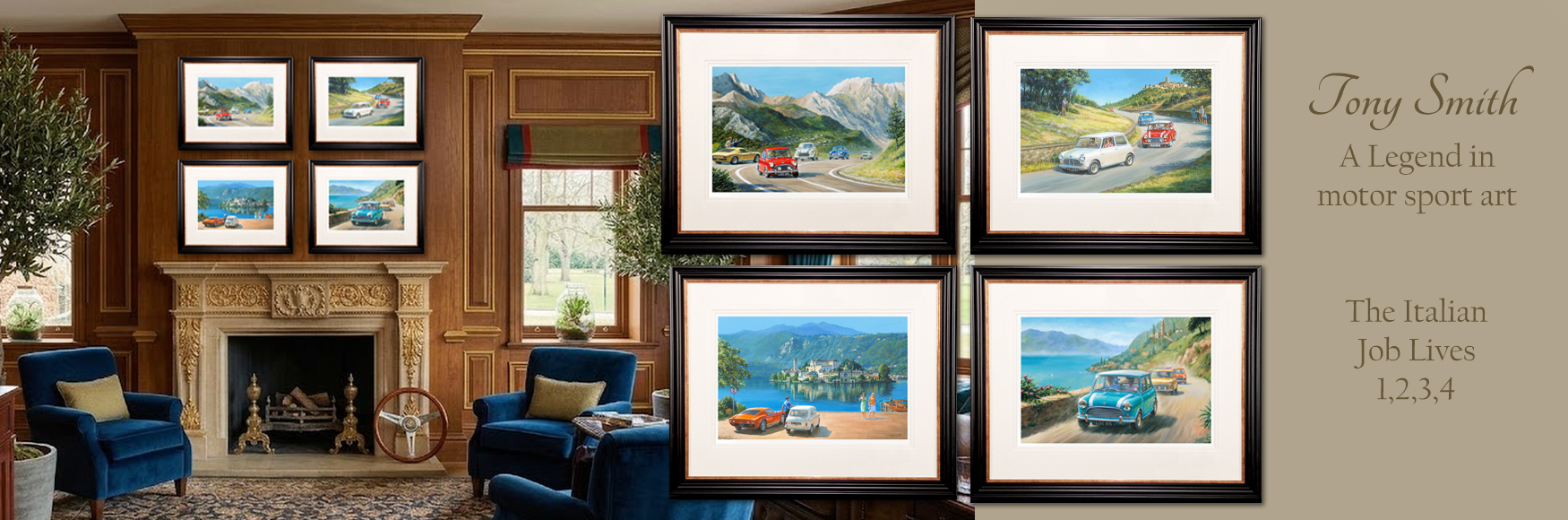 Tony Smith Frames prints at Haddon Galleries