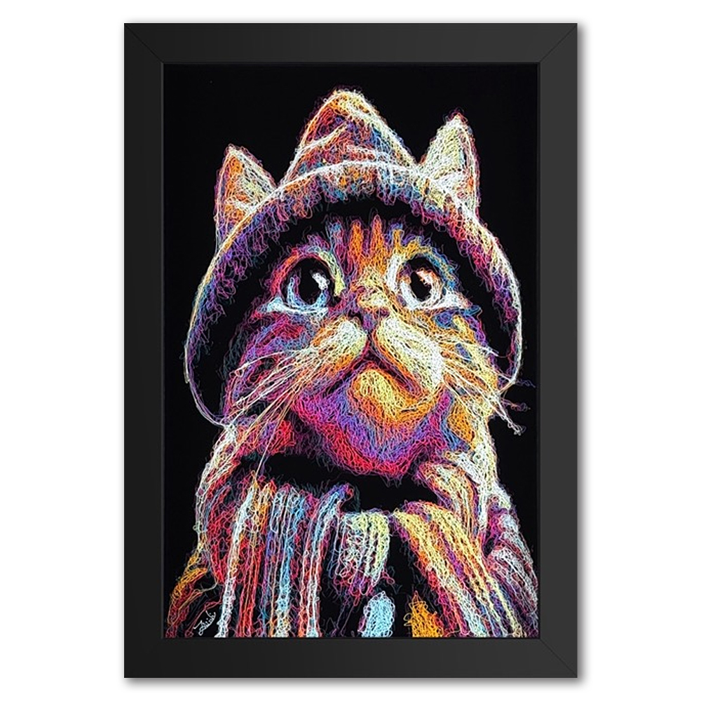 Abracadabra Original sribble art by Zalini Haddon Galleries